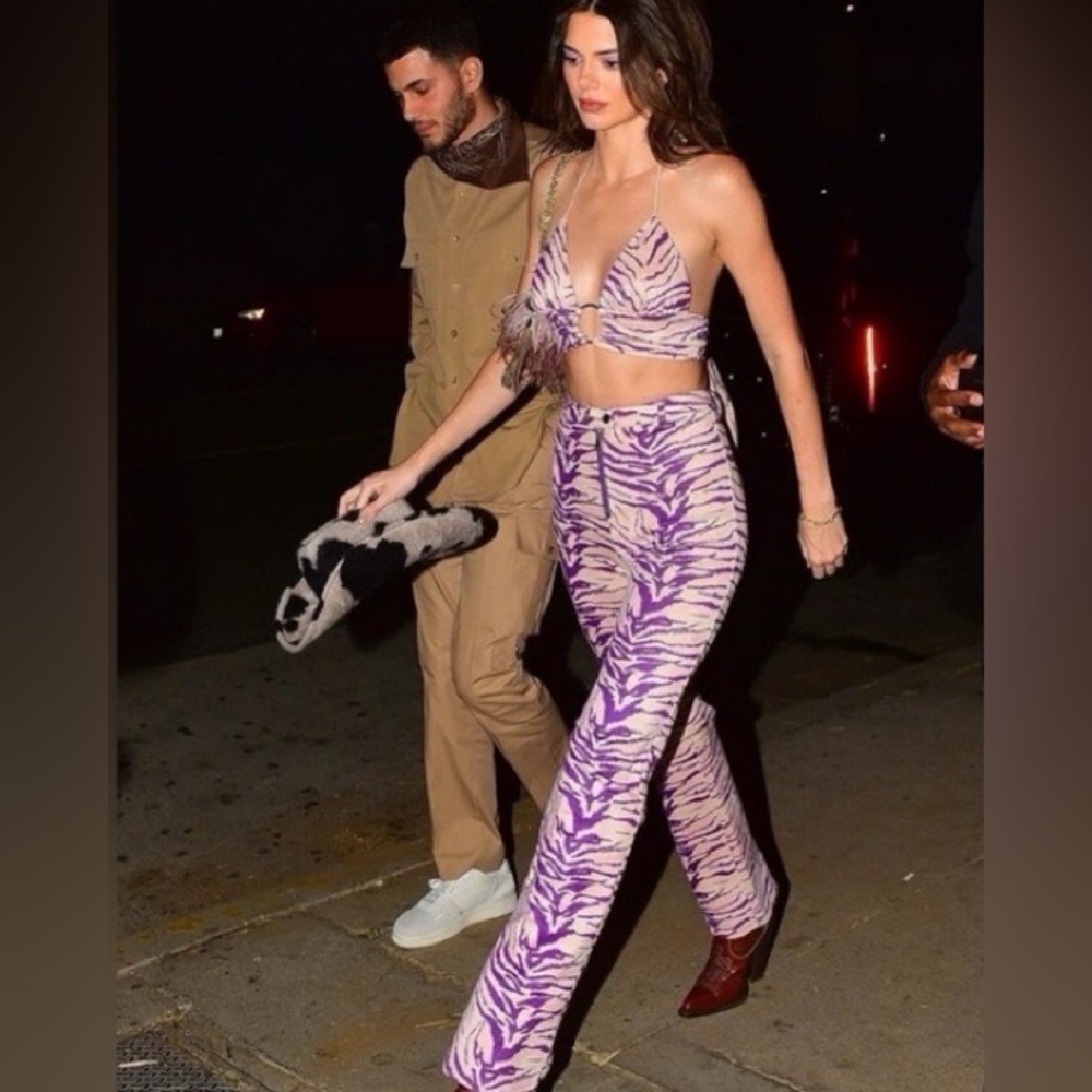 I.AM.GIA Kiki Pant in Purple Zebra